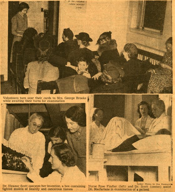 Evening Public Ledger article, 1940 - Battle for Health (The Legacy Center Archives and Special Collections)