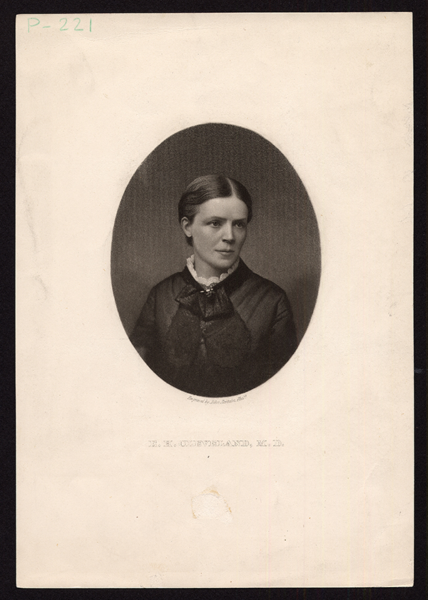 Potrait of Dr. Emeline Horton Cleveland. (The Legacy Center Archives and Special Collections)