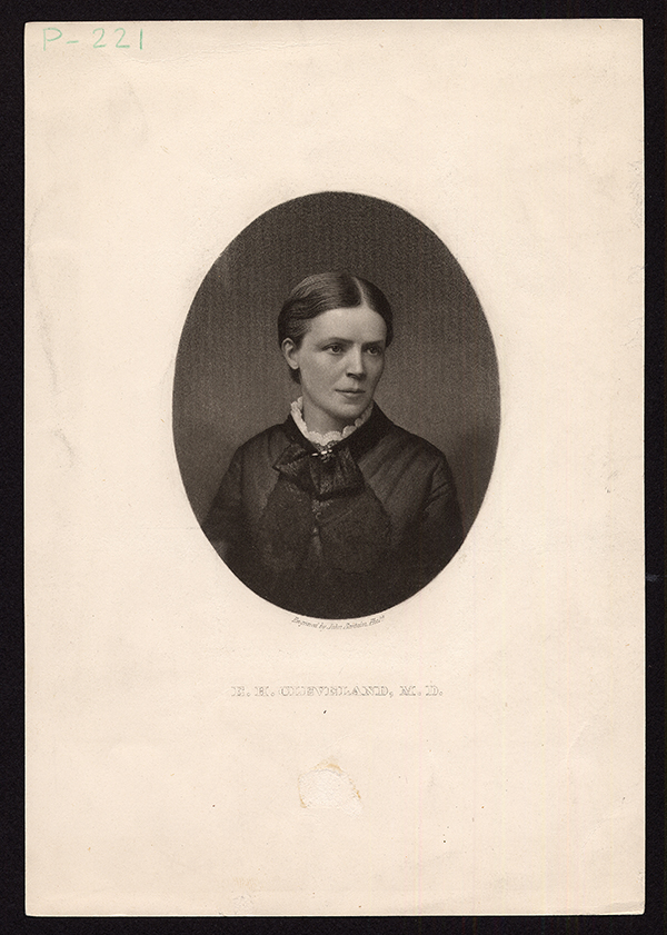 Potrait of Dr. Emeline Horton Cleveland. (The Legacy Center Archives and Special Collections)