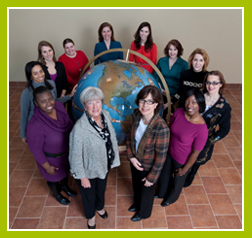 Staff of the Institute for Women's Health and Leadership (The Legacy Center Archives and Special Collections)