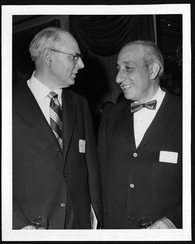 Drs. Charles Bailey and Joseph DiPalma (The Legacy Center Archives and Special Collections)
