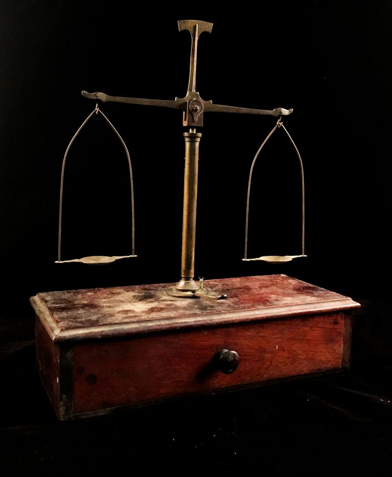 Balance scale (The Legacy Center Archives and Special Collections)
