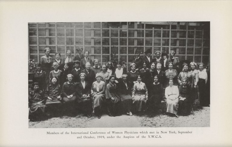 International Conference of Women Physicians, 1919 (The Legacy Center Archives and Special Collections)