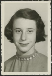 Florence Haseltine at a young age. (The Legacy Center Archives and Special Collections)