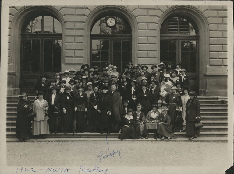 Medical Women's International Association Geneva Conference 1922 (The Legacy Center Archives and Special Collections)