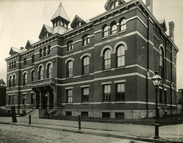 Woman's Medical College of Pennsylvania, North College Avenue, Philadelphia, circa 1920. (Legacy Center Archives & Special Collections)