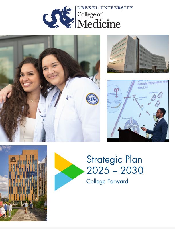 Cover of the College of Medicine's Strategic Plan 2030