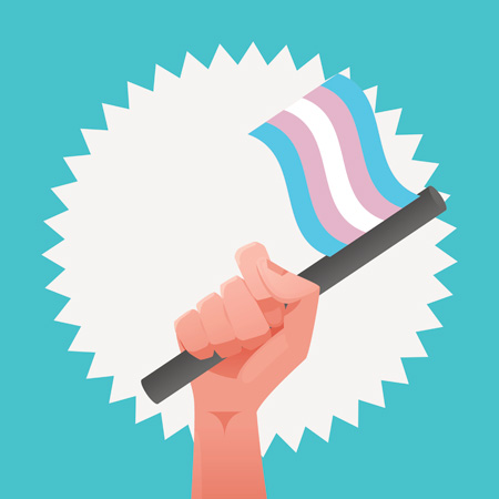 Transgender Day of Remembrance (flag)