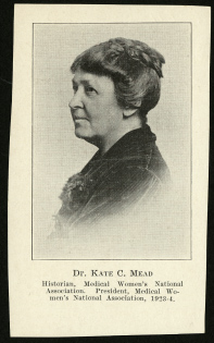 Portrait of Dr. Kate Campbell Hurd-Mead (The Legacy Center Archives and Special Collections)