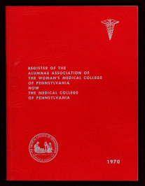 Register of the W/MCP Alumnae Association is frequently used by Legacy Center researchers (The Legacy Center Archives and Special Collections)
