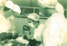 Doris Willig, MD, in the surgical suite