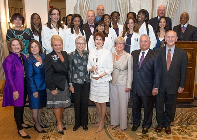 The Woman One program honors annually a woman of outstanding leadership and raises funds for medical scholarships for talented under-represented minority women at Drexel University College of Medicine.