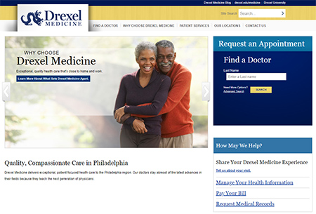 Drexel Medicine Website