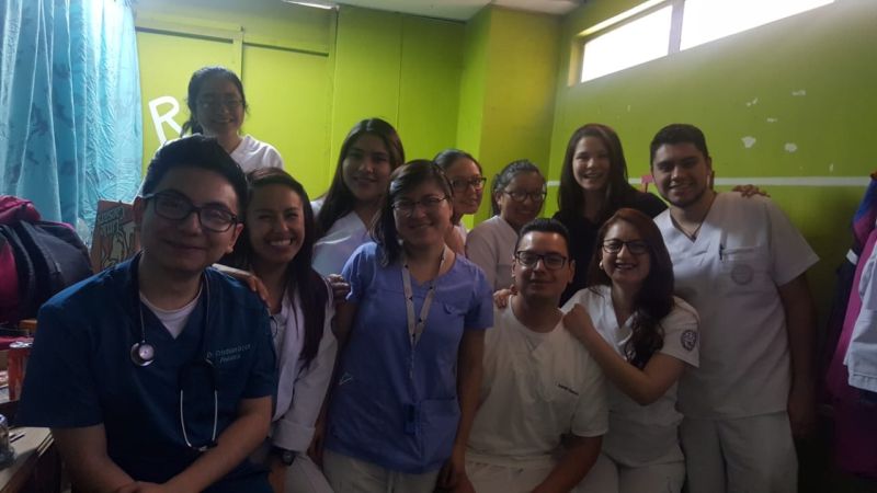 Grace Quinn, Drexel MD student class of 2021, on a global health trip to Guatemala