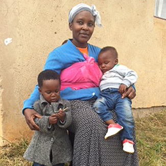 Drexel medical student Rhea Mathew in the Kingdom of Eswatini with Dornsife Global Health.