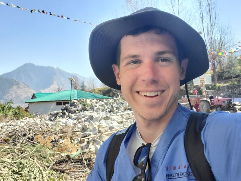 Photo from Drexel MD student Jon Hauptfeld's global health experience in Himachal Pradesh, India