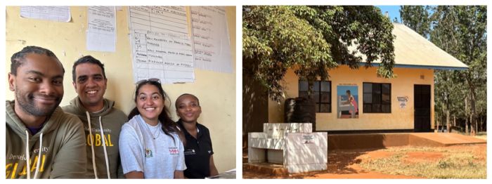 Images from MD student Devneet Kainth's global heatlh experience in Tanzania