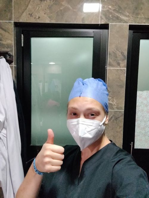 MD student Alexa Smith during her global health experience in Oaxaca, Mexico 