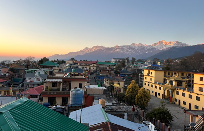 Views of Bir from our Guest House (Himalayan Health Exchange, Anna Braendle)