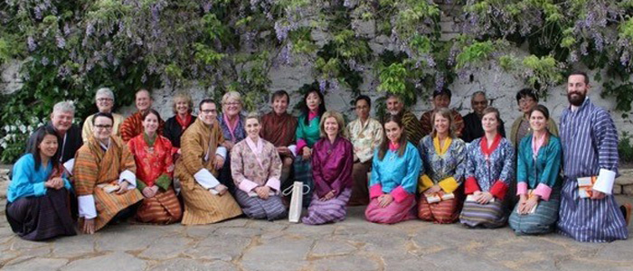 Drexel medical student Matthew Recker in Paro, Bhutan with Surgicorps - Summer Palace in Paro, Bhutan.