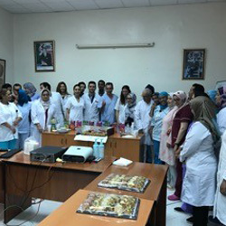 Drexel medical student Anya Venezia in Morocco with Love Volunteers.