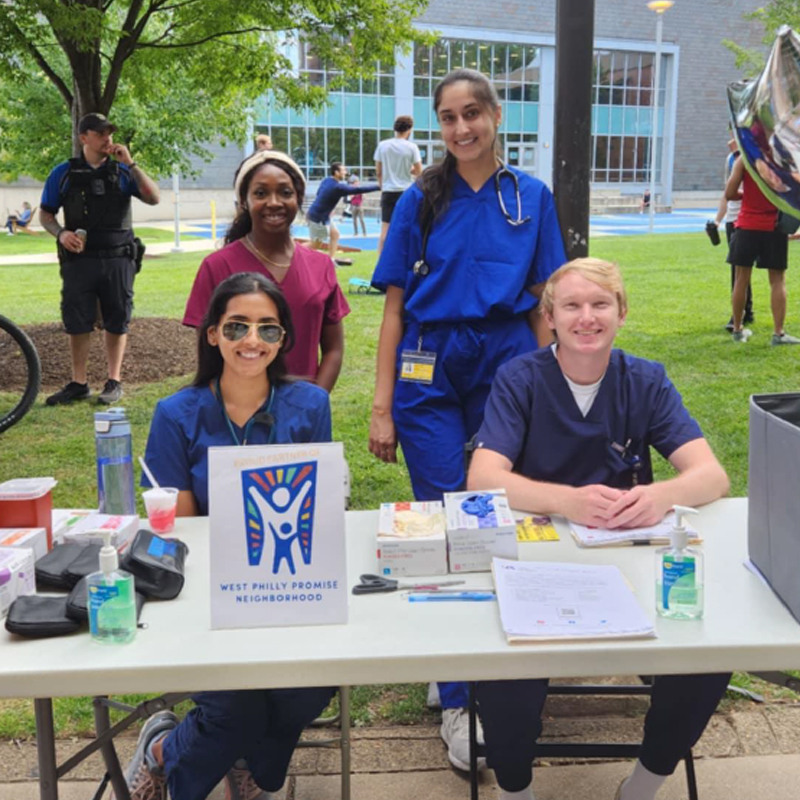 Health Outreach Project Students