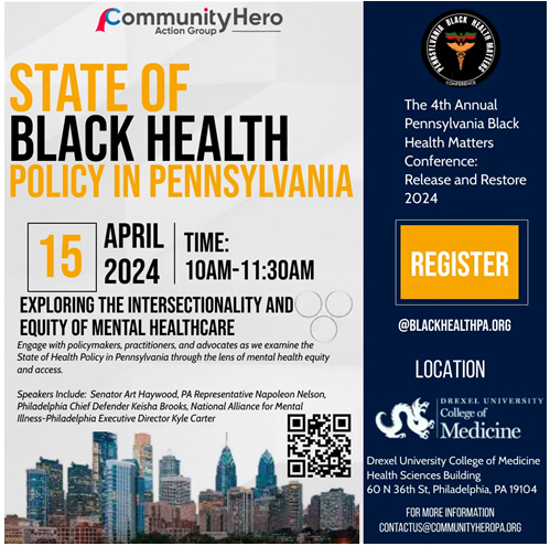 2024 Pennsylvania Black Health Matters Conference