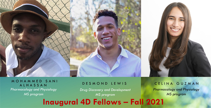 2021 4D Fellowship Awardees