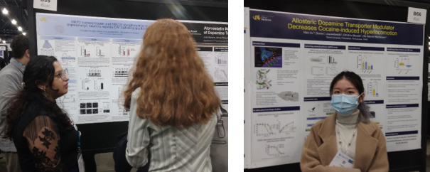 Christina and Clara did a great job presenting their work at the Experimental Biology meeting in Philadelphia.