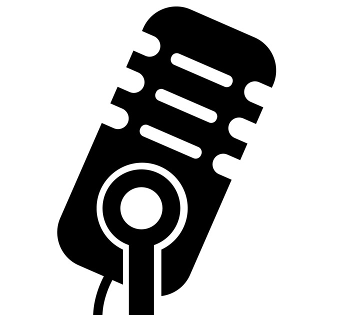 An illustration of a microphone