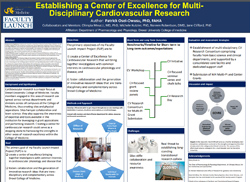 Patrick Osei-Owusu - Poster: Establishing a Center of Excellence for MultiDisciplinary Cardiovascular Research