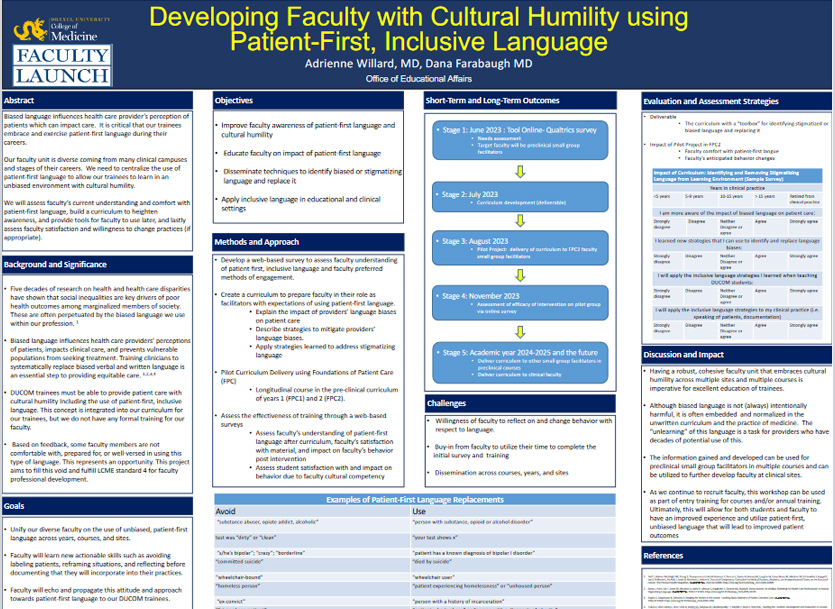 Developing Faculty with Cultural Humility using Patient‐First, Inclusive Language