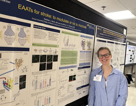 Katie presented a poster at the Philadelphia Chapter of the Society for Neuroscience (PCSfN) conference.