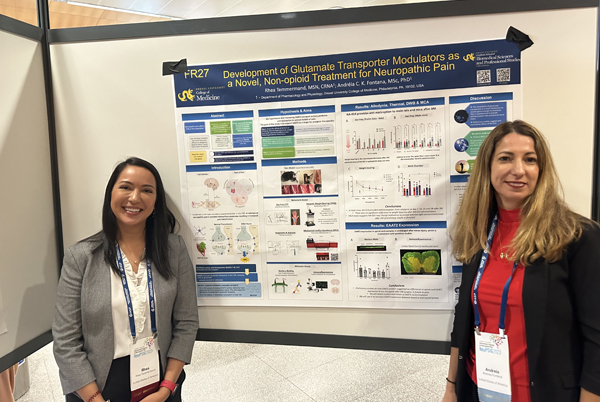 Andreia and Rhea attended the International Congress on Neuropathic pain (NeuPSIG2023) in Lisbon, Portugal, on September 5-9, 2023.