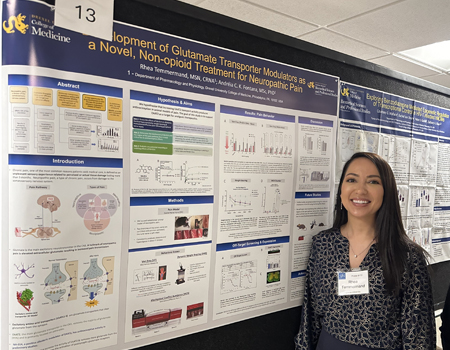 Rhea presented a posters at the Philadelphia Chapter of the Society for Neuroscience (PCSfN) conference.