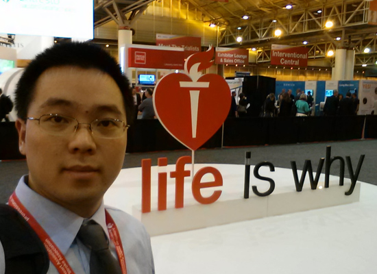 2016: Pablo Huang, presenting at Scientific Sessions, American Heart Association, New Orleans