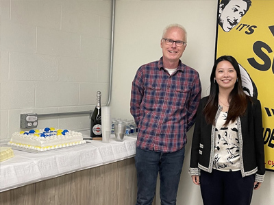 Adele successfully defended her thesis - congratulations!