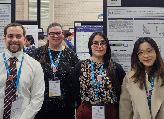 Mortensen Lab members at the 2022 Experimental Biology Conference in Philadelphia.