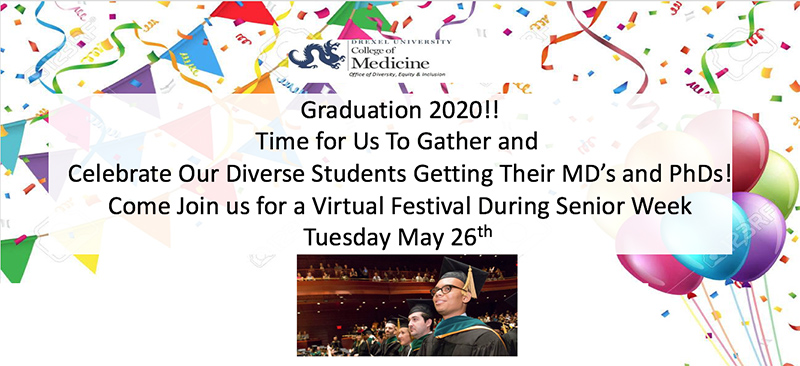 Drexel University College of Medicine Commencement 2020 - Time for Us to Gather and Celebrate our Diverse Students