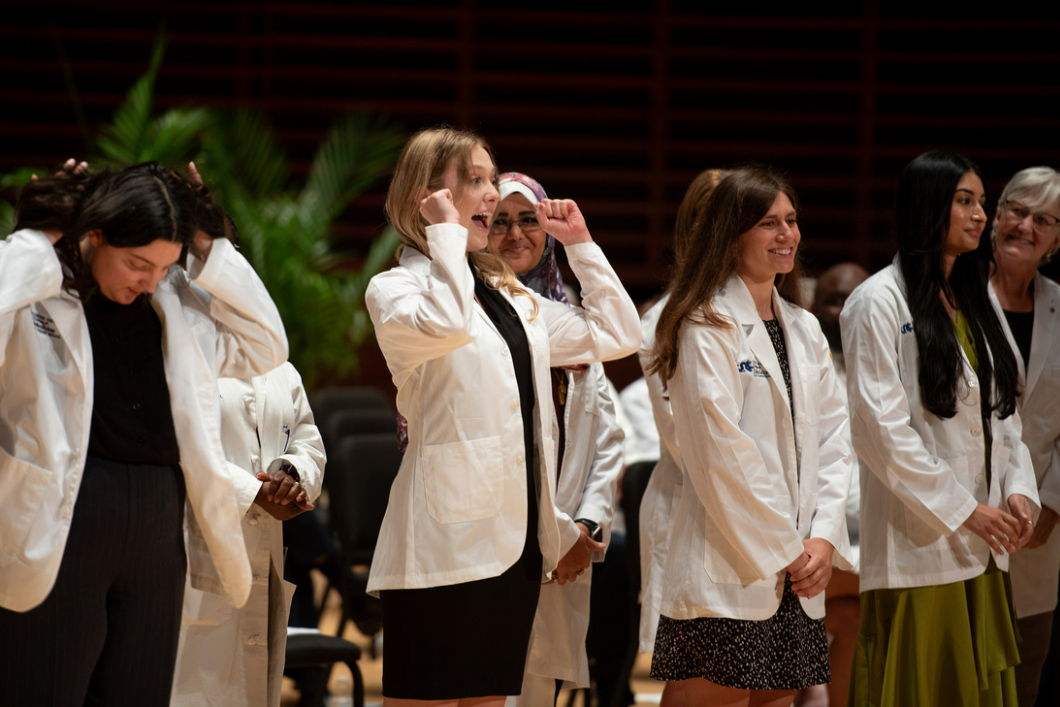MD Program Class of 2027 Celebrates White Coat Ceremony