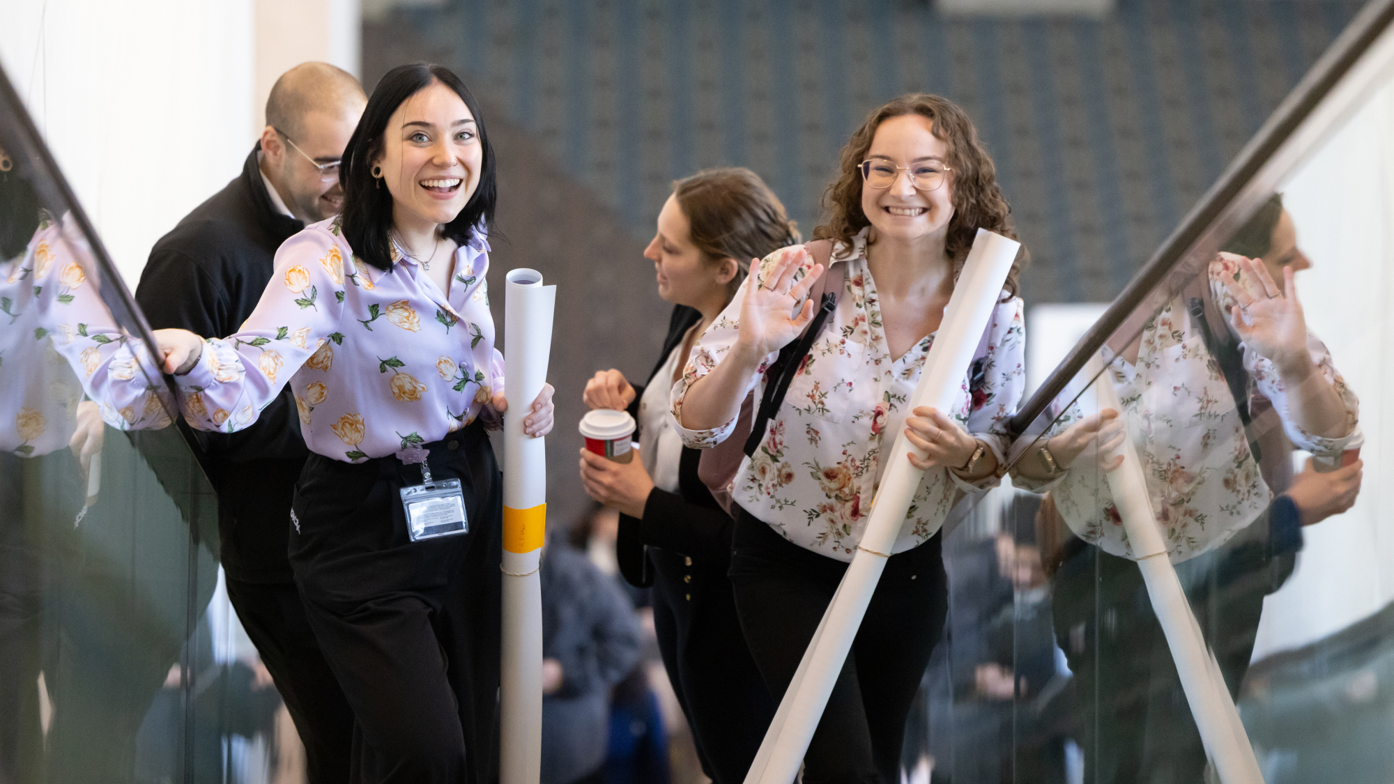 Students arriving at Discovery Day 2025