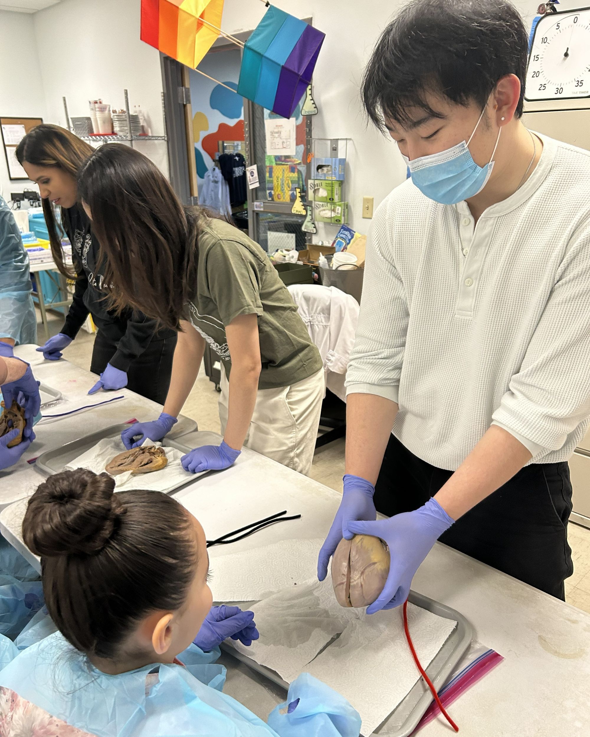 College of Medicine students at Reading Science Center