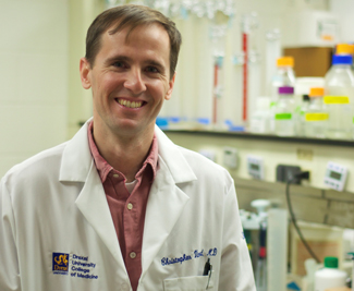 Christopher Vinnard, MD, MPH, assistant professor in the Division of Infectious Diseases & HIV Medicine, will pursue an innovative global health and development research project, titled A Novel Diagnostic Test for Poor Anti-TB Drug Bioavailability