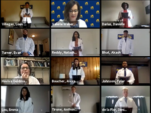 Virtual White Coat Ceremony MD Program Class of 2024