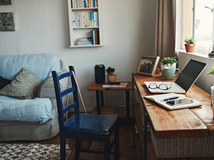 Welcome to my home office.