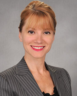 Elisabeth Van Bockstaele, PhD, dean of the Graduate School of Biomedical Sciences and Professional Studies