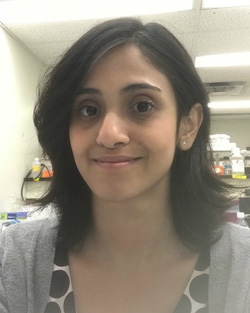 Manali Potnis, student in the Molecular and Cell Biology and Genetics program.