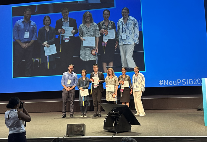 Rhea (mentored by Andreia Mortensen) won the Best Poster Award at the International Congress on Neuropathic Pain (NeuPSIG2023) in Lisbon, Portugal on September 5-9, 2023.