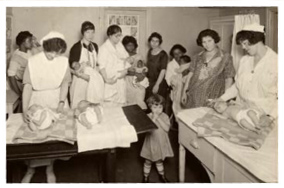 Woman’s Medical College of Pennsylvania mothers and babies clinic (1918)