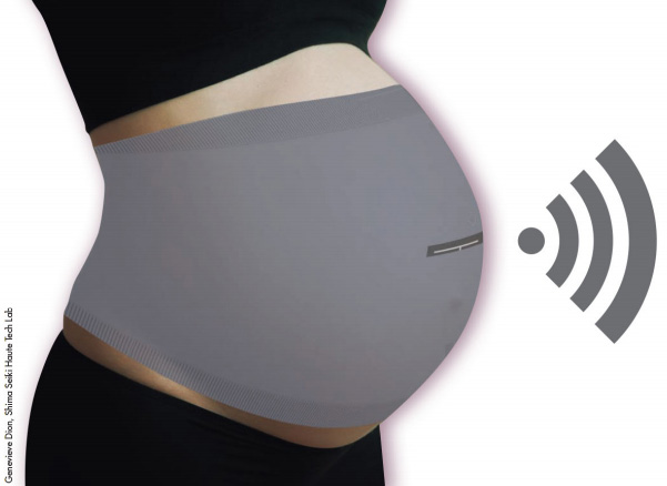 BellyBand, wireless fetal monitor, Drexel Medicine and Shima Seiki Haute Technology Lab
